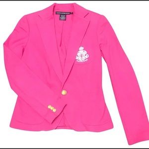 Ralph Lauren Sport Hot Pink Blazer